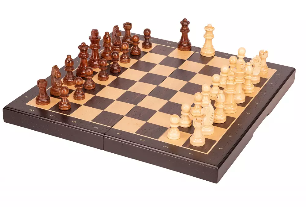 Szachy magnetyczne - czarne (33x33cm)